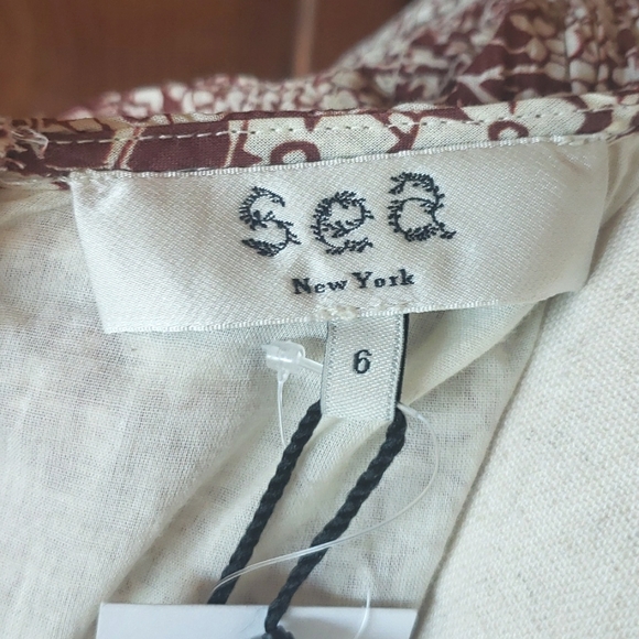 NWT SEA PRIYA PRINTED ORGANIC COTTON ROMPER SIZE 6 - Picture 9 of 16